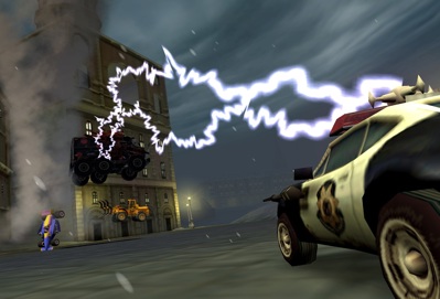 Twisted Metal: Head-On: Extra Twisted Edition - Screenshot - Gameplay (North America) - 1844x1253