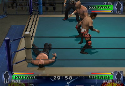 Wrestle Kingdom - Screenshot - Gameplay (Japan) - 640x444