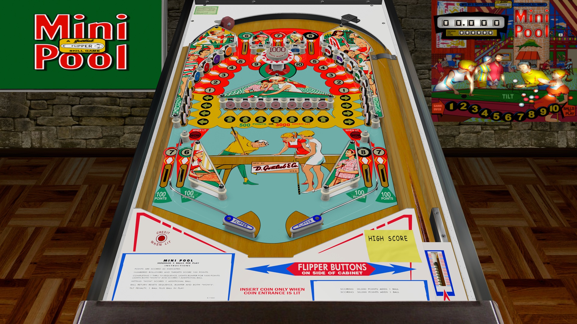 Illustration of Mini Pool