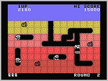 Dig Dug - Screenshot - Gameplay (North America) - 256x192