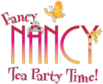 Fancy Nancy: Tea Party Time! - Clear Logo (North America) - 900x738