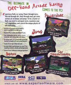 Sega Rally Championship - Box - Back (North America) - 667x800