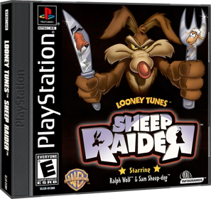 Looney Tunes: Sheep Raider - Box - 3D (North America) - 1409x1330