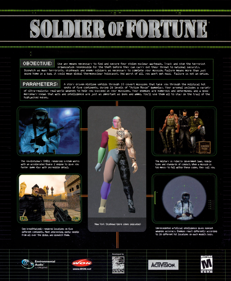 Soldier of Fortune - Box - Back (North America) - 2348x2853