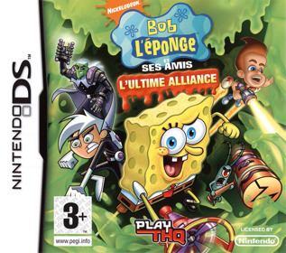 SpongeBob SquarePants featuring Nicktoons: Globs of Doom - Box - Front (France) - 640x566