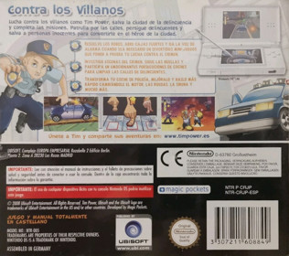 Jake Power: Policeman - Box - Back (Spain) - 1069x948