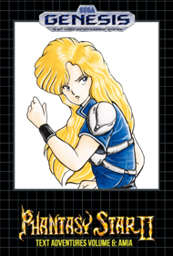 Phantasy Star II Text Adventure Volume 6: Amia's Adventure - Fanart - Box - Front (North America) - 721x1063
