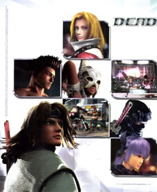 Dead or Alive 4 - Advertisement Flyer - Front (United States) - 1790x2192