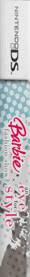 Barbie Fashion Show: An Eye for Style - Box - Spine (North America) - 90x830