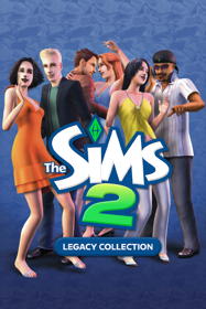 The Sims 2 Legacy Collection - Fanart - Box - Front (World) - 600x900