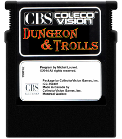 Dungeon & Trolls - Cart - Front (Europe) - 607x692