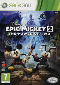 Epic Mickey 2: The Power of Two - Box - Front (Europe) - 6090x8626