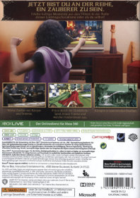 Harry Potter for Kinect - Box - Back (Germany) - 600x851