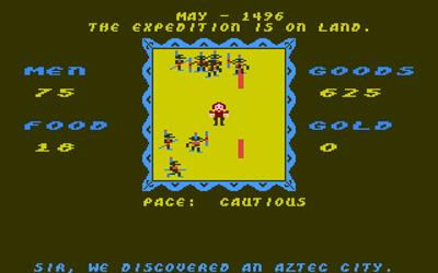 The Seven Cities of Gold - Screenshot - Gameplay (Europe) - 320x200