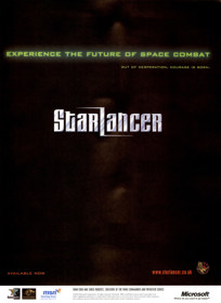 Starlancer - Advertisement Flyer - Front (United Kingdom) - 1200x1650