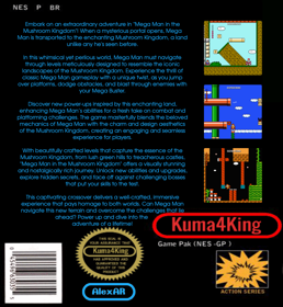 Mega Man in the Mushroom Kingdom - Box - Back (World) - 1106x1200