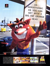 CTR: Crash Team Racing - Advertisement Flyer - Front (United States) - 1669x2201