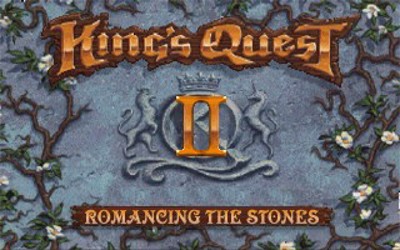 King's Quest II: Romancing the Stones (VGA Remake) - Screenshot - Game Title (World) - 320x200