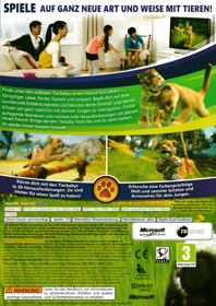 Kinectimals - Box - Back (Europe) - 3029x4284