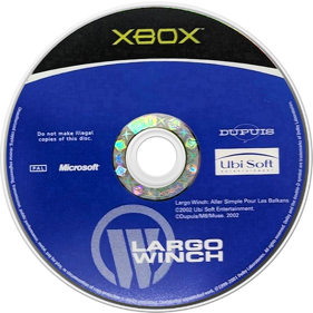 Largo Winch: Empire Under Threat - Disc (Europe) - 800x800