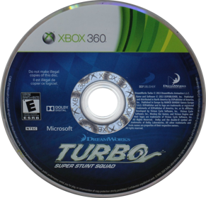 Turbo: Super Stunt Squad - Disc (North America) - 986x949