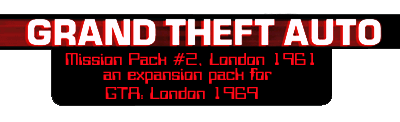 Grand Theft Auto: London 1961 - Clear Logo (World) - 400x122