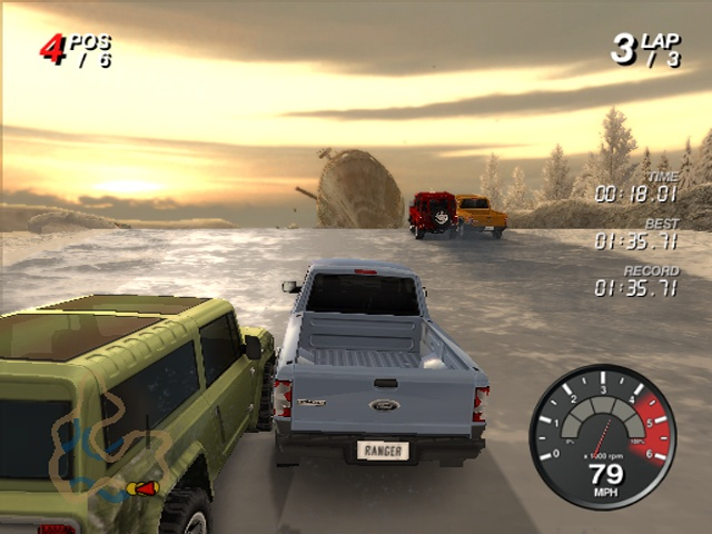 Illustration of Ford Racing: Off Road