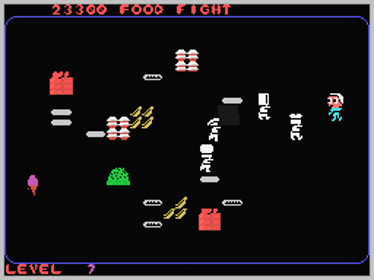 Food Fight - Screenshot - Gameplay (World) - 256x192
