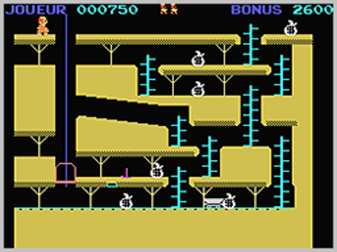 Bagman - Screenshot - Gameplay (World) - 256x192