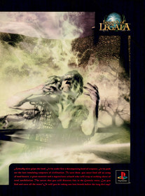 Legend of Legaia - Advertisement Flyer - Front (United States) - 1628x2200
