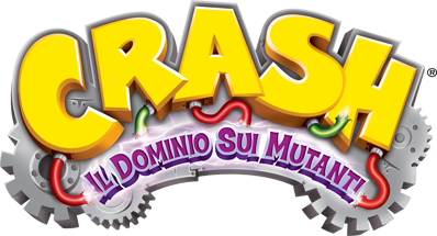Crash: Mind over Mutant - Clear Logo (Italy) - 2342x1264