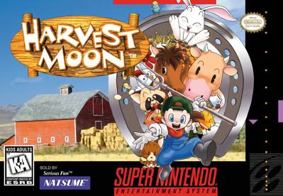 Harvest Moon - Box - Front (North America) - 2496x1728
