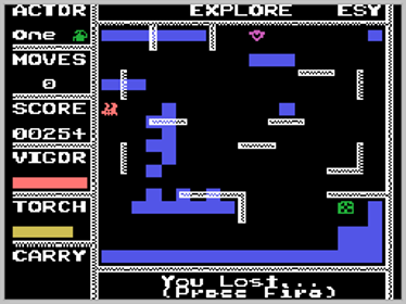 Dungeon Plunder - Screenshot - Game Over (World) - 256x192