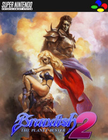 Brandish 2: The Planet Buster - Fanart - Box - Front (Japan) - 500x646