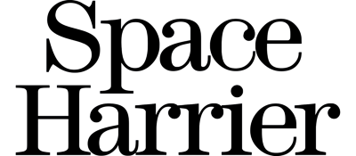 Space Harrier - Clear Logo (Europe) - 1600x700