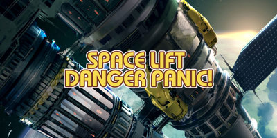 Space Lift Danger Panic! - Banner (World) - 1000x500