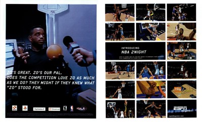 ESPN NBA 2Night - Advertisement Flyer - Front (North America) - 4300x2600
