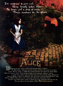 American McGee's Alice - Advertisement Flyer - Front (United States) - 1615x2200