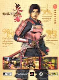 Onimusha: Warlords - Advertisement Flyer - Front (United States) - 1613x2200