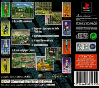 Wreckin Crew: Drive Dangerously - Box - Back (France) - 765x680