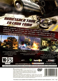 Stuntman: Ignition - Box - Back (Spain) - 483x680