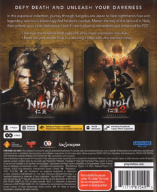 Nioh Collection - Box - Back (Australia) - 2104x2561