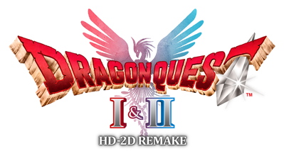 Dragon Quest I & II HD-2D Remake - Clear Logo (World) - 1280x683