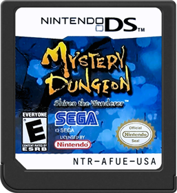 Mystery Dungeon: Shiren the Wanderer - Cart - Front (North America) - 517x564