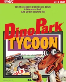 DinoPark Tycoon - Box - Front - Reconstructed (North America) - 828x1024