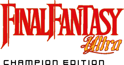 Final Fantasy Ultra: Champion Edition - Clear Logo (World) - 631x331