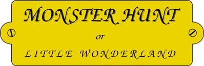 Monster Hunt or Little Wonderland - Clear Logo (Germany) - 2400x777