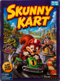 Skunny Kart - Fanart - Box - Front (World) - 1086x1448