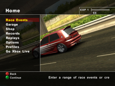 Crash 'n Burn - Screenshot - Game Select (World) - 640x480