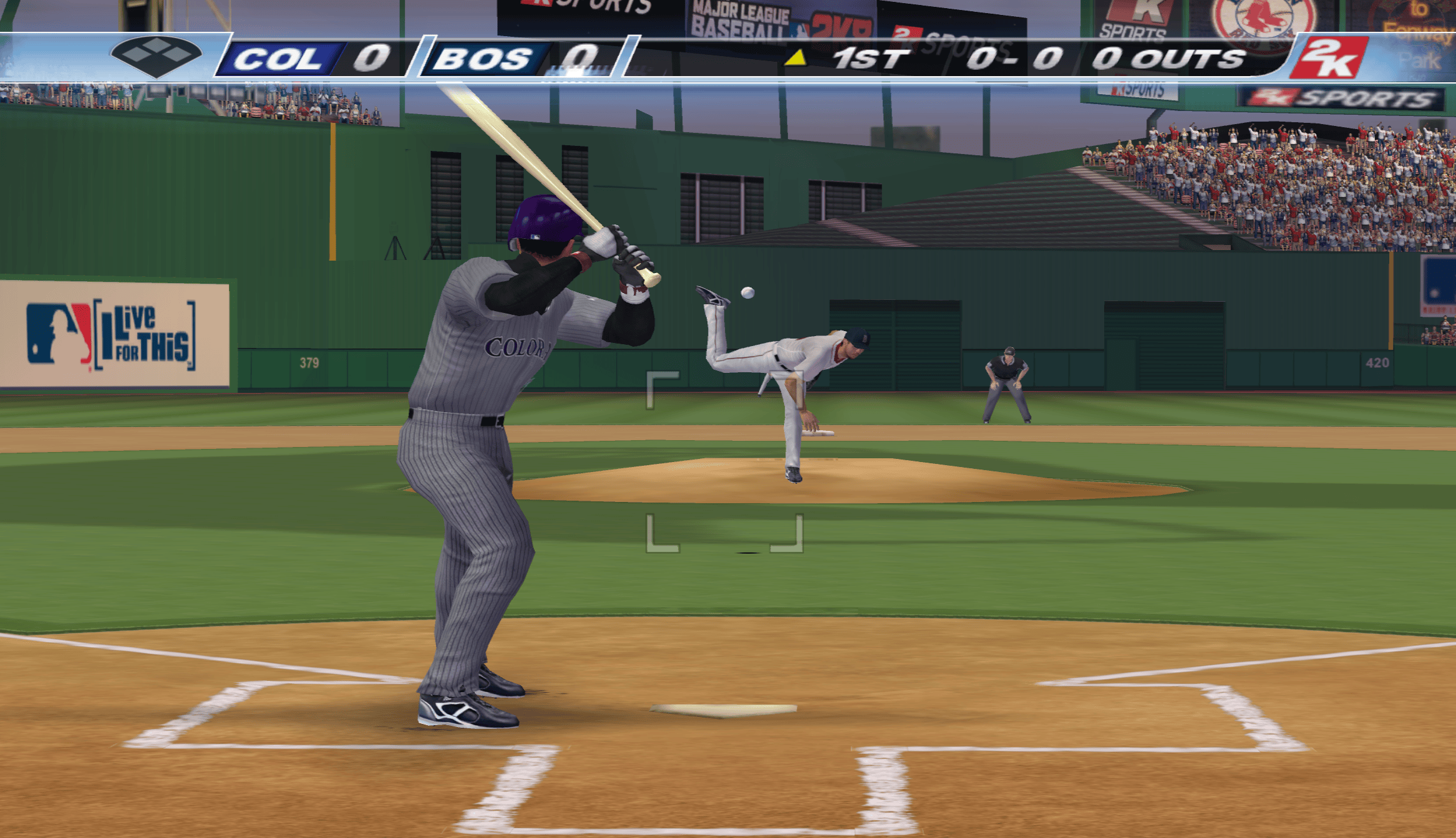 Illustration of Major League Baseball 2K8